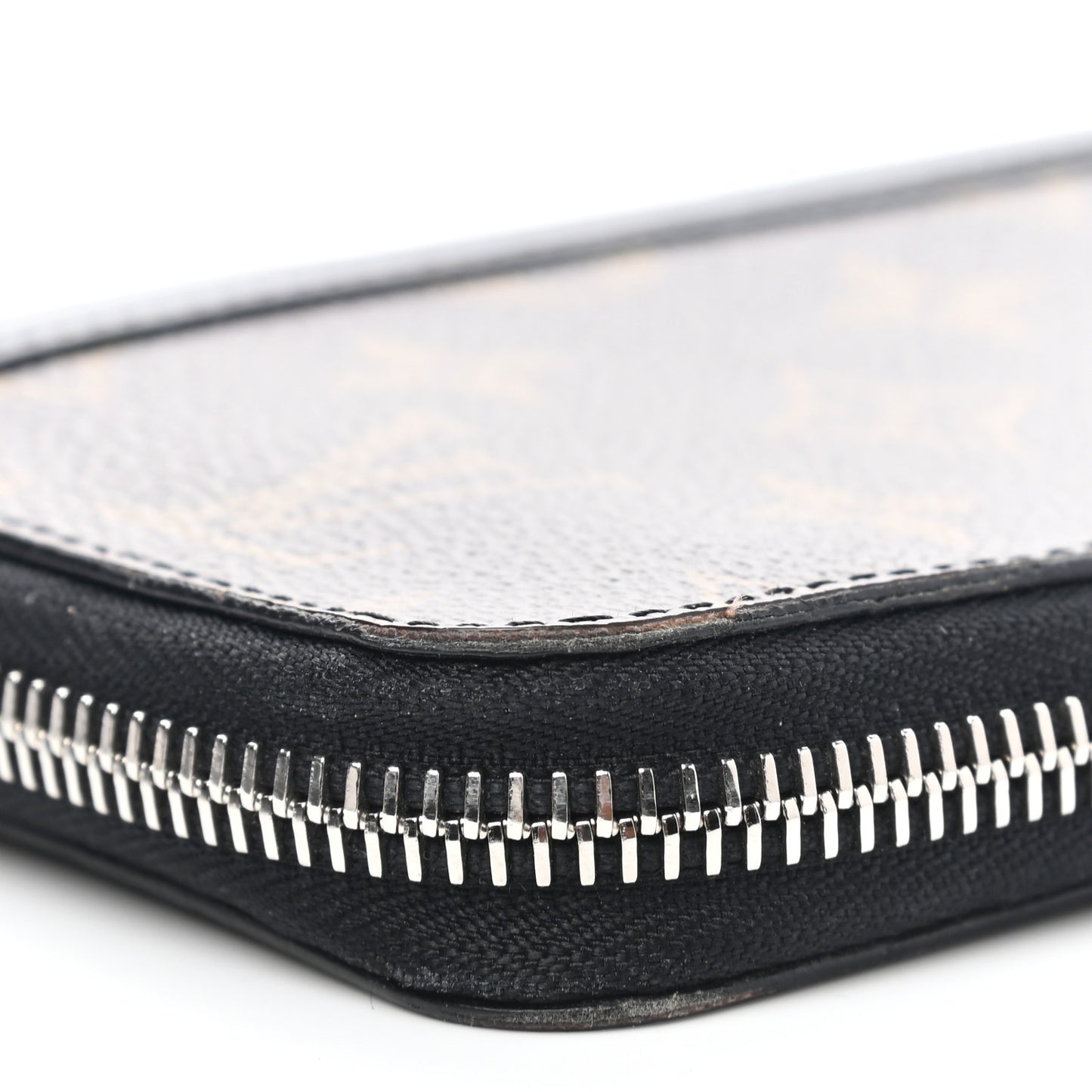 Monogram Macassar Vertical Zippy Wallet