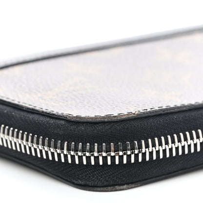 Louis Vuitton Monogram Macassar Vertical Zippy Wallet 9 of 10
