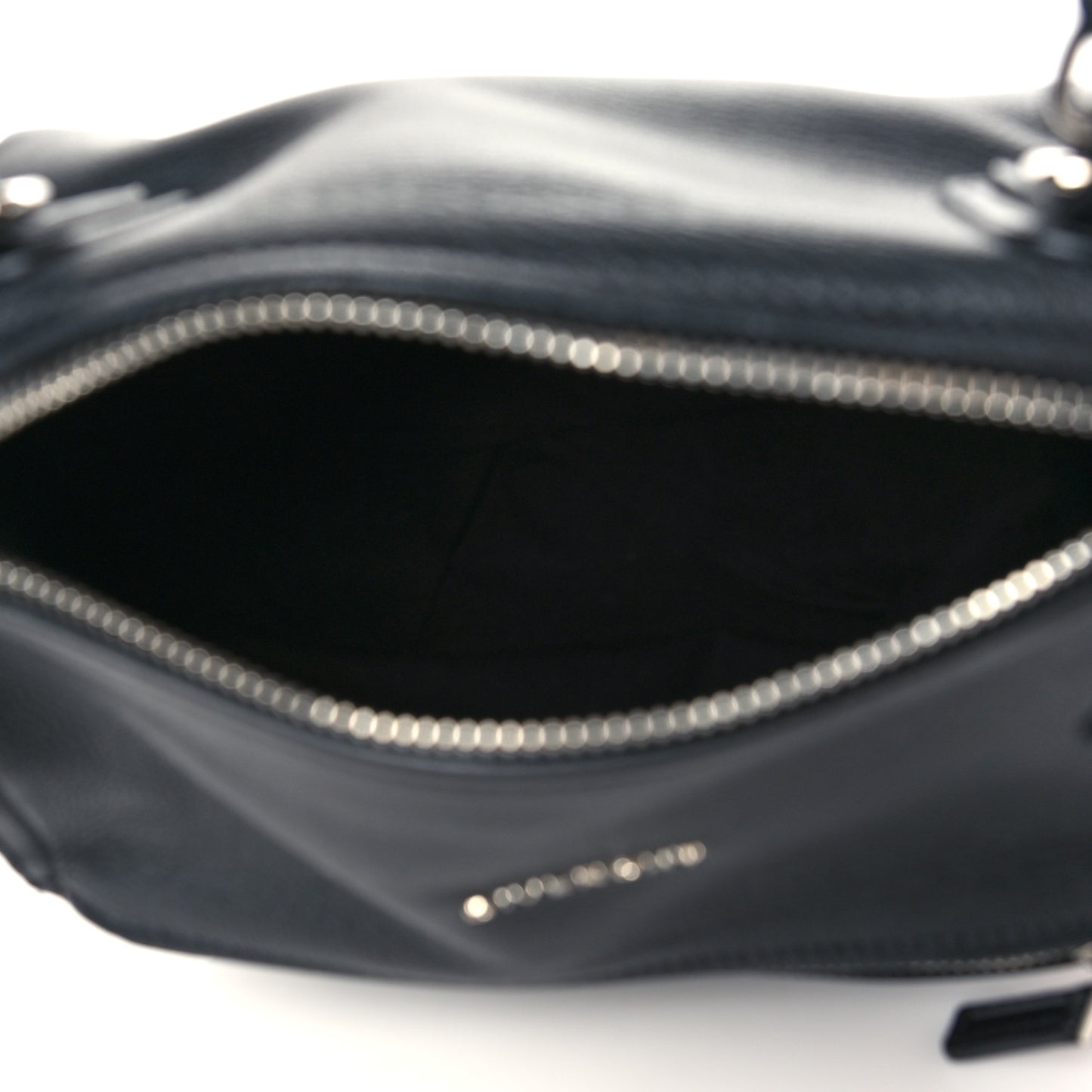 Sugar Goatskin Small Pandora Black