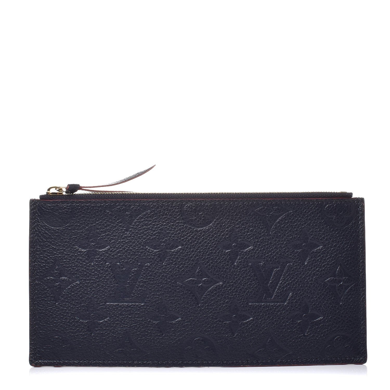 Louis Vuitton Empreinte Felicie Chain Wallet Zippered Insert Marine Rouge 1 of 6