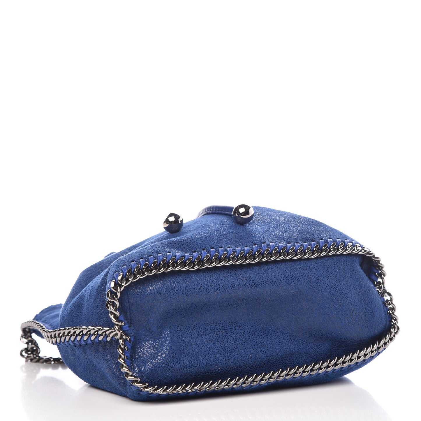 Shaggy Deer Small Falabella Bucket Bag Cornflower