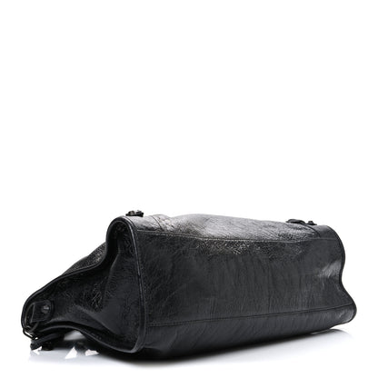 Balenciaga Agneau Arena Classic Hardware Medium Le City Black 4 of 10