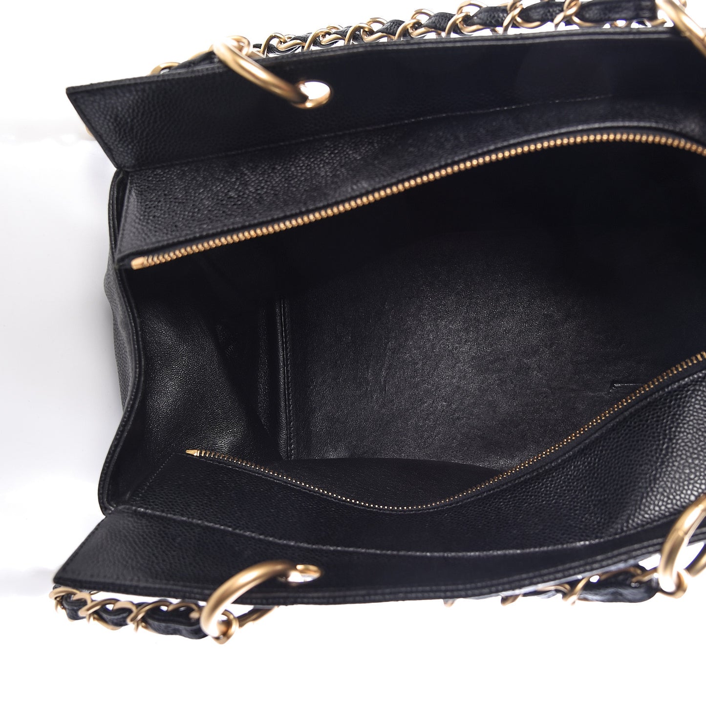 Caviar Quilted Grand Timeless Tote GTT Black