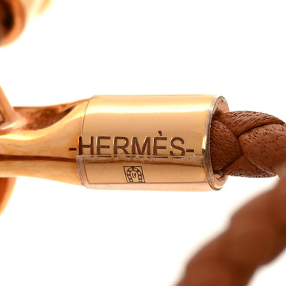 Hermes Swift Glenan Double Tour Bracelet T1 Gold 4 of 6