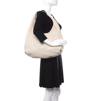 Gucci Cellarius Calfskin Soho Hobo Mystic White 2 of 13
