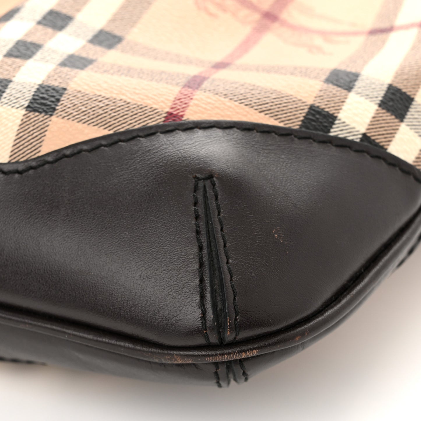 Haymarket Check Hartham Crossbody Chocolate