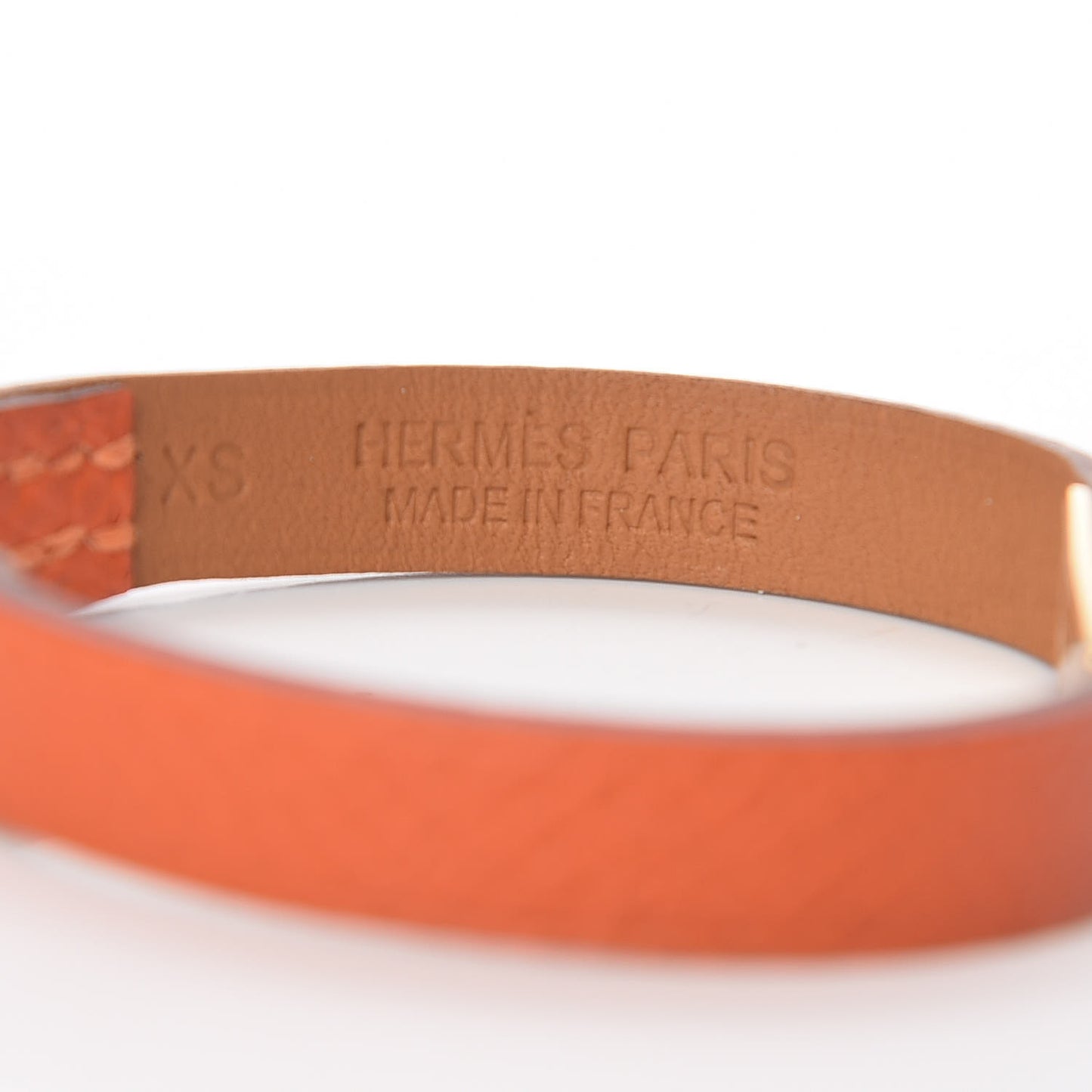 Epsom Micro Rivale Bracelet XS Orange
