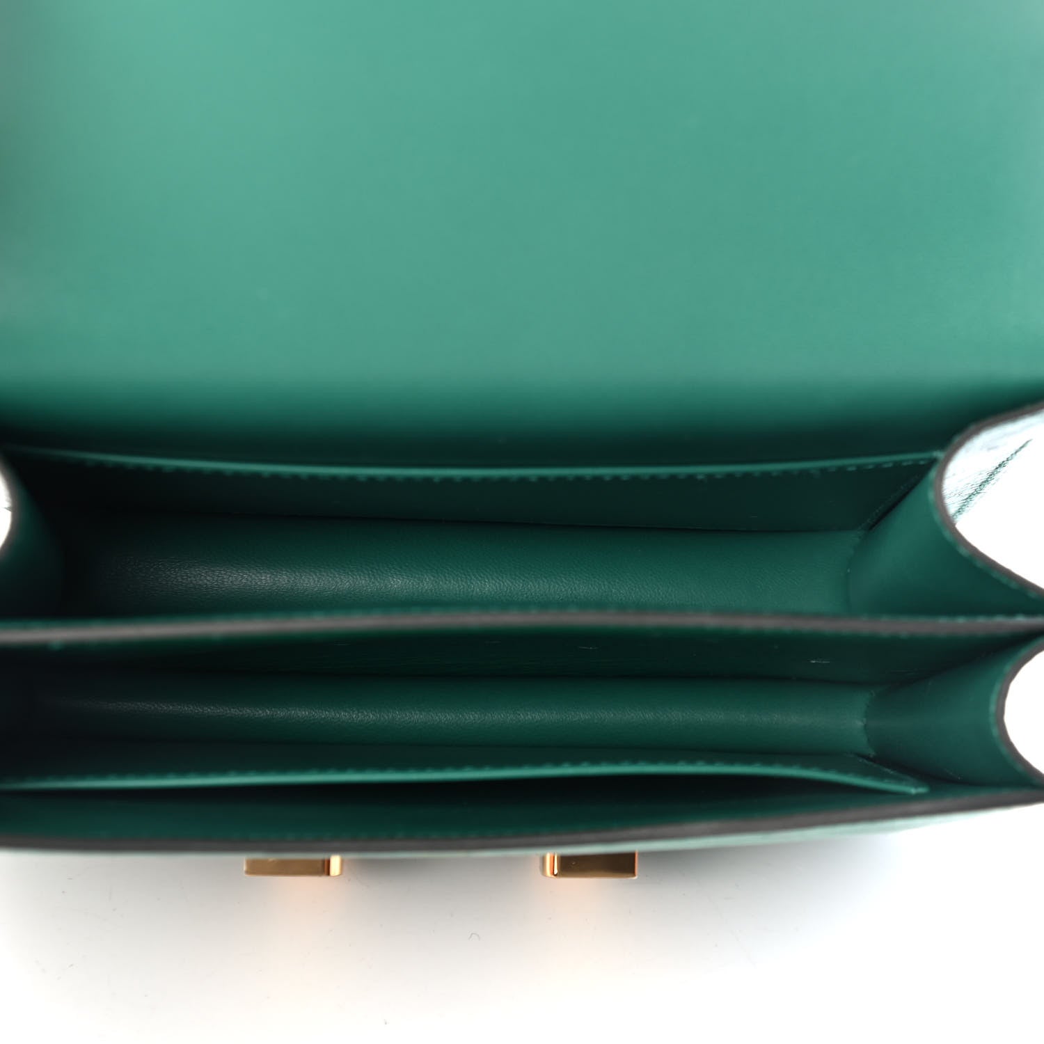 Hermes Ostrich Constance 18 Vert Vertigo 4 of 4