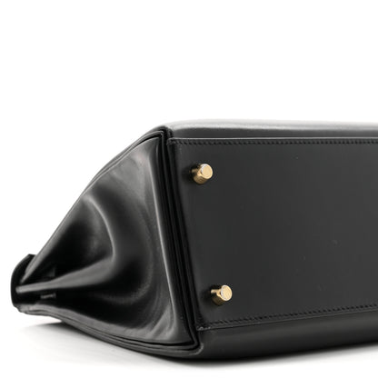 Hermes Box Kelly Retourne 32 Black 9 of 11