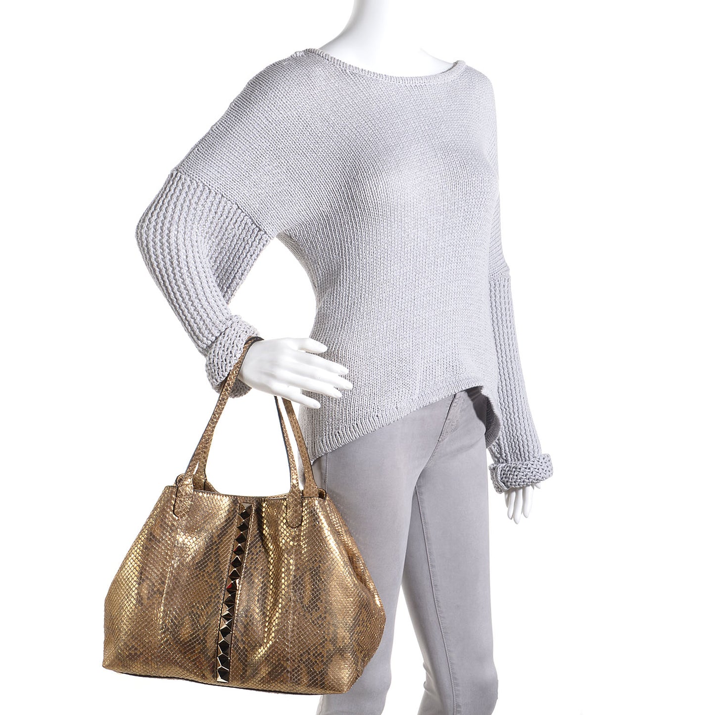 Python Va Va Voom Tote Gold