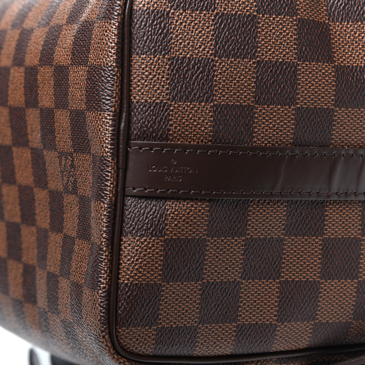 Louis Vuitton Damier Ebene Speedy Bandouliere 25 8 of 10