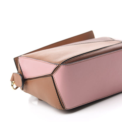 Loewe Calfskin Mini Puzzle Bag Tan 6 of 10