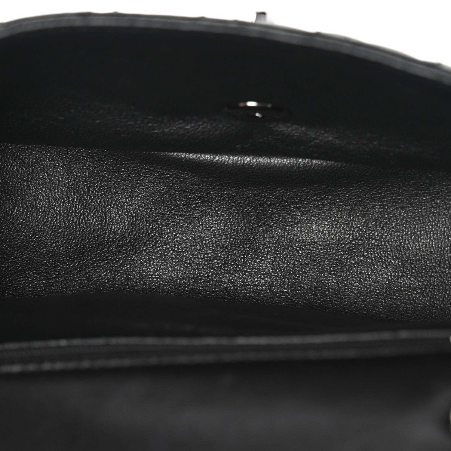 Chanel Lambskin Classic Twist Mini Rectangular Flap Black Burgundy 5 of 13