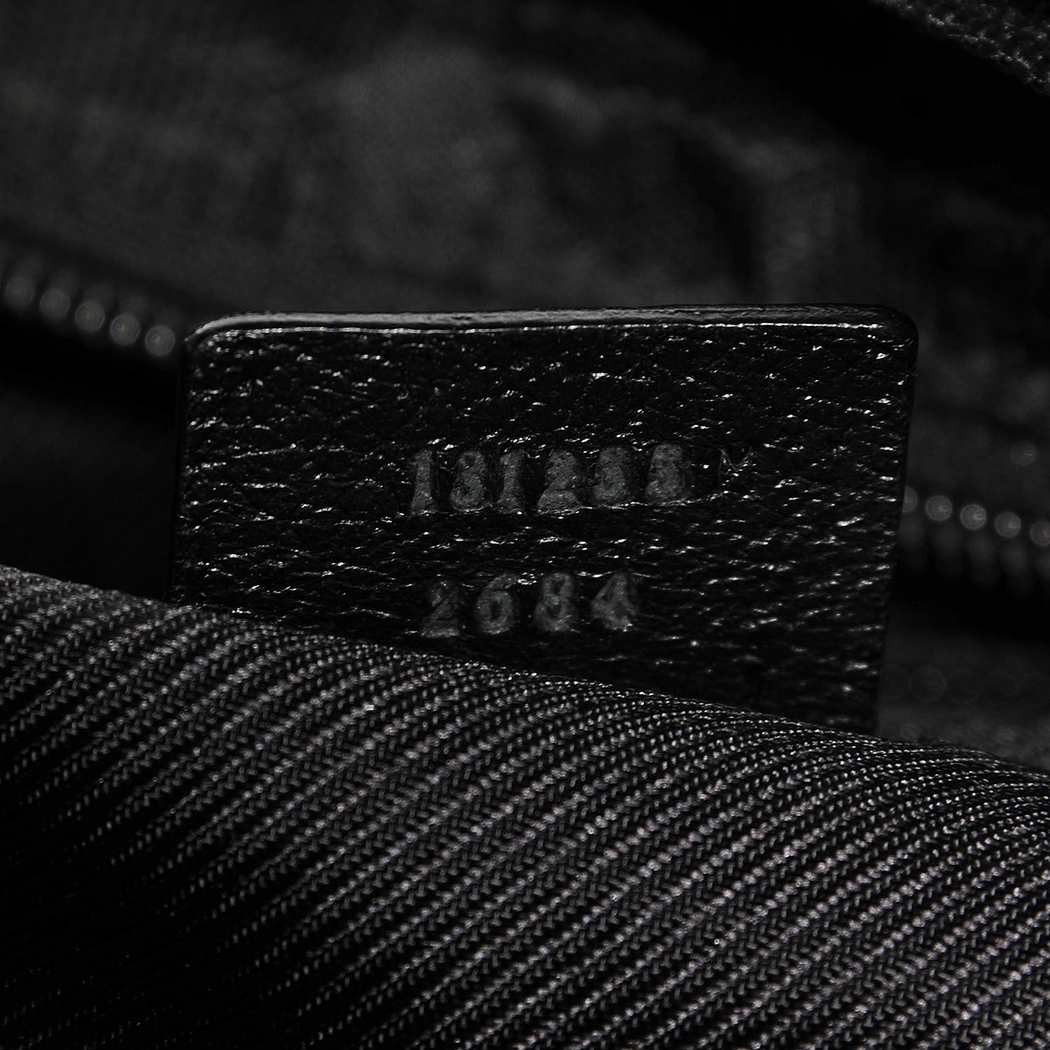 Gucci Nylon Monogram Web Tote Black 7 of 7