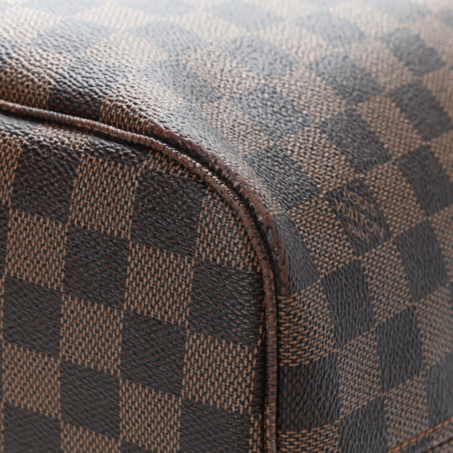 Louis Vuitton Damier Ebene Neo Neverfull MM Rose Ballerine 10 of 11