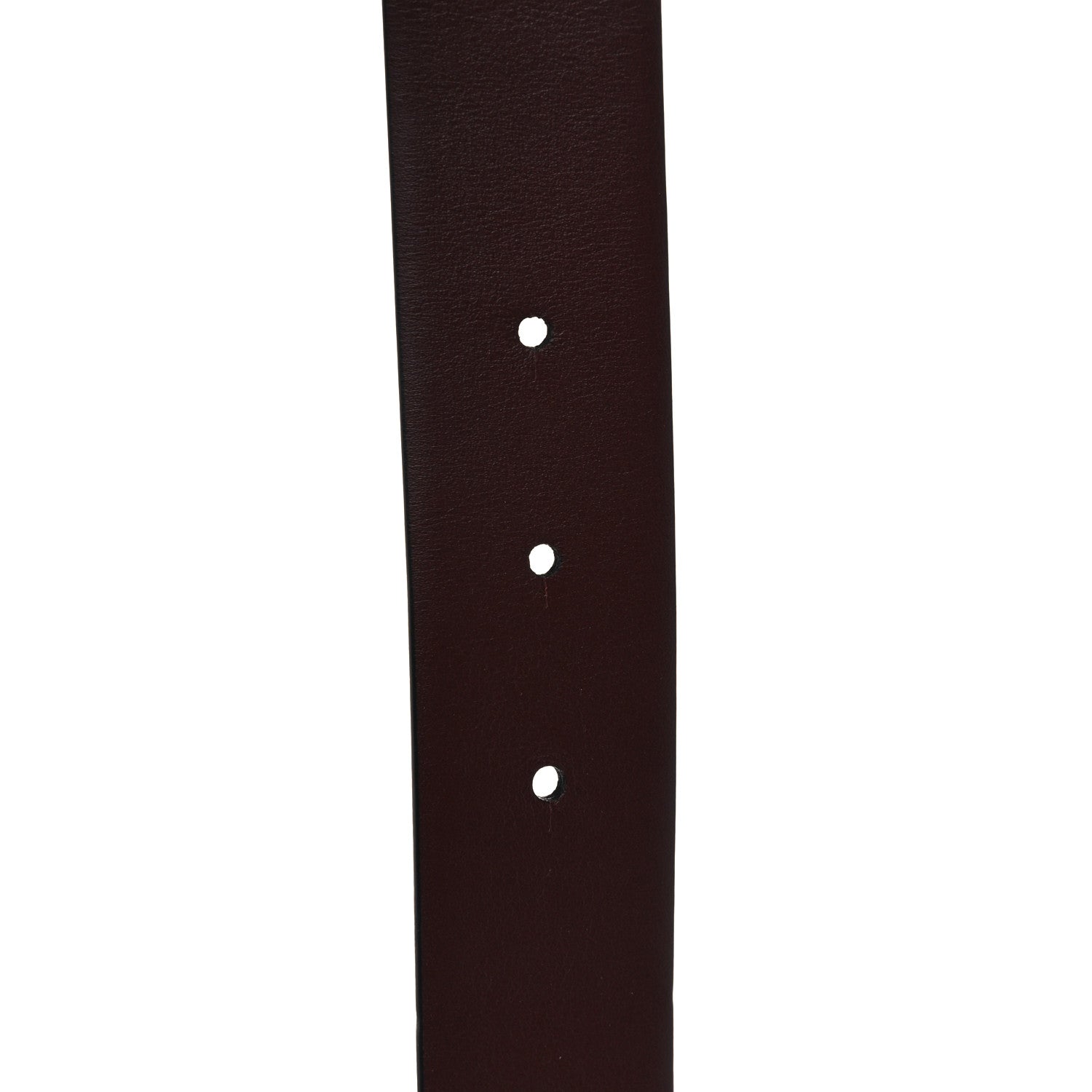 Chanel Calfskin CC Reversible Belt 90 Black Burgundy 3 of 5