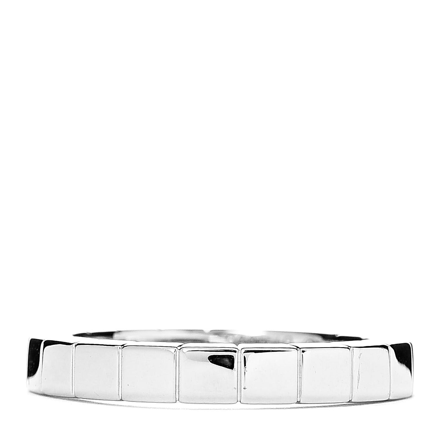 18K White Gold Lanieres Ring 49 4.75