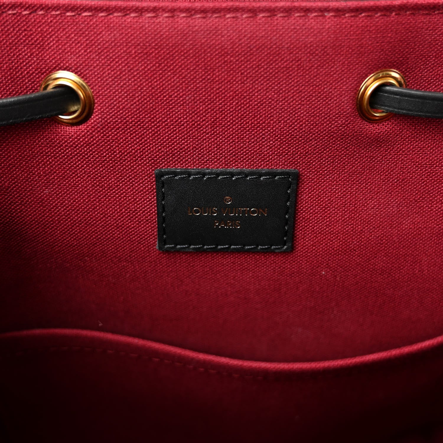 Louis Vuitton Monogram Montsouris PM Black 6 of 11