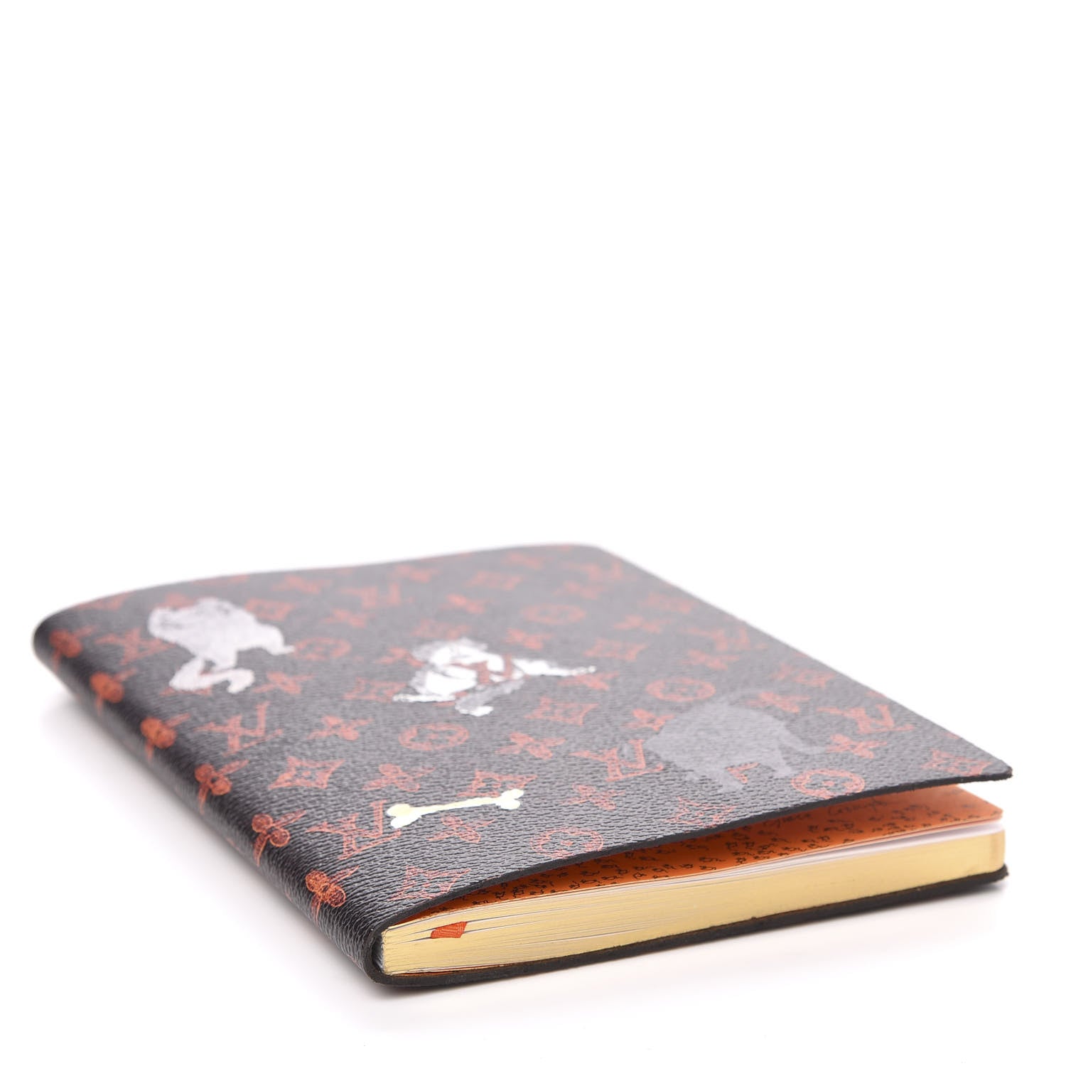 Louis Vuitton Catogram Clemence Notebook MM Marron 4 of 8
