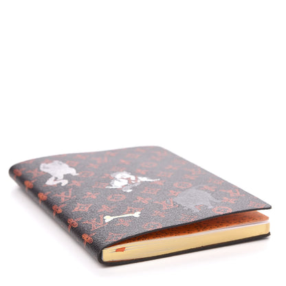 Louis Vuitton Catogram Clemence Notebook MM Marron 4 of 8