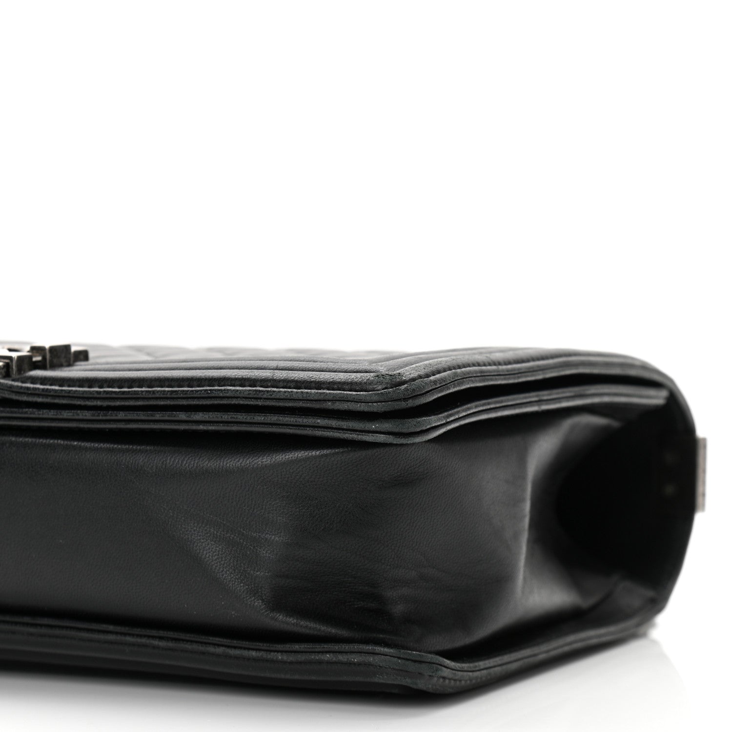 Chanel Lambskin Quilted New Medium Boy Flap Black 10 of 10