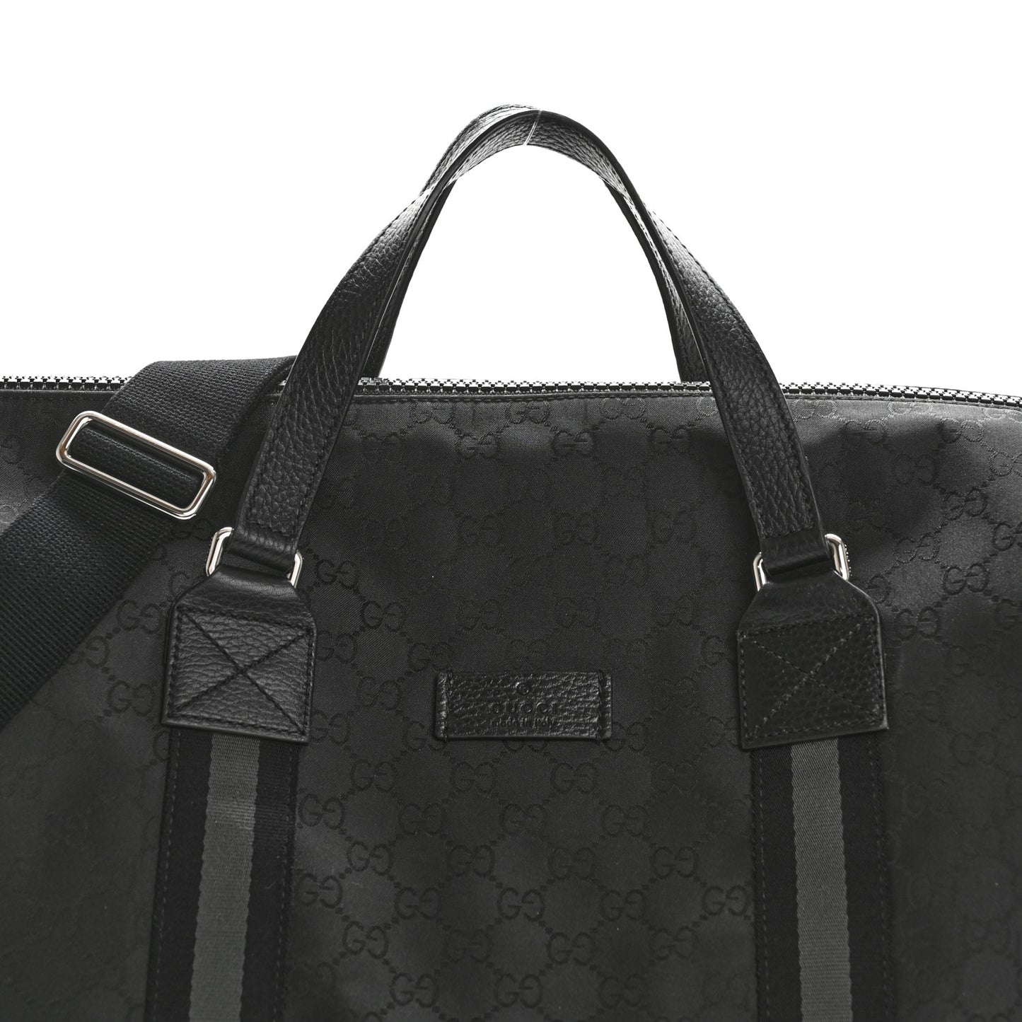 Nylon Monogram XL Duffle Bag Black