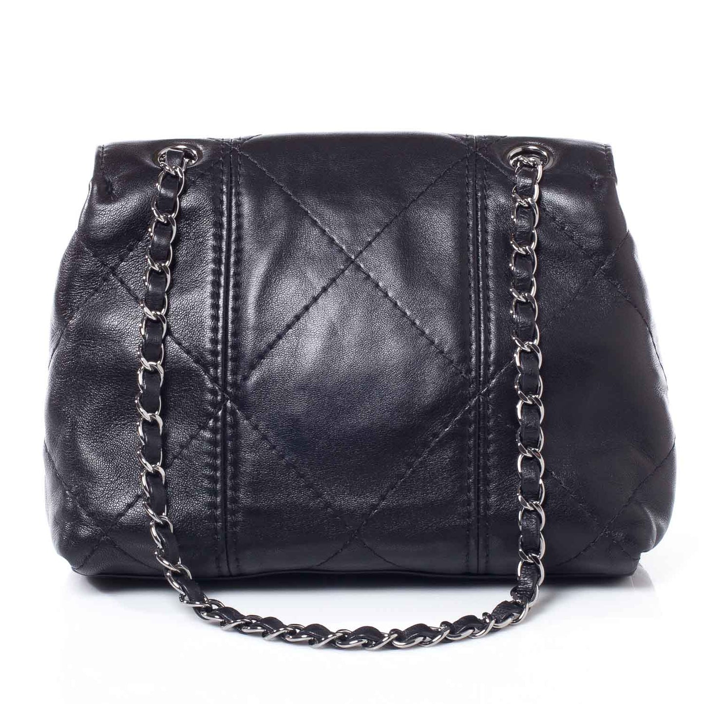 Lambskin Small Soft Touch Flap Black