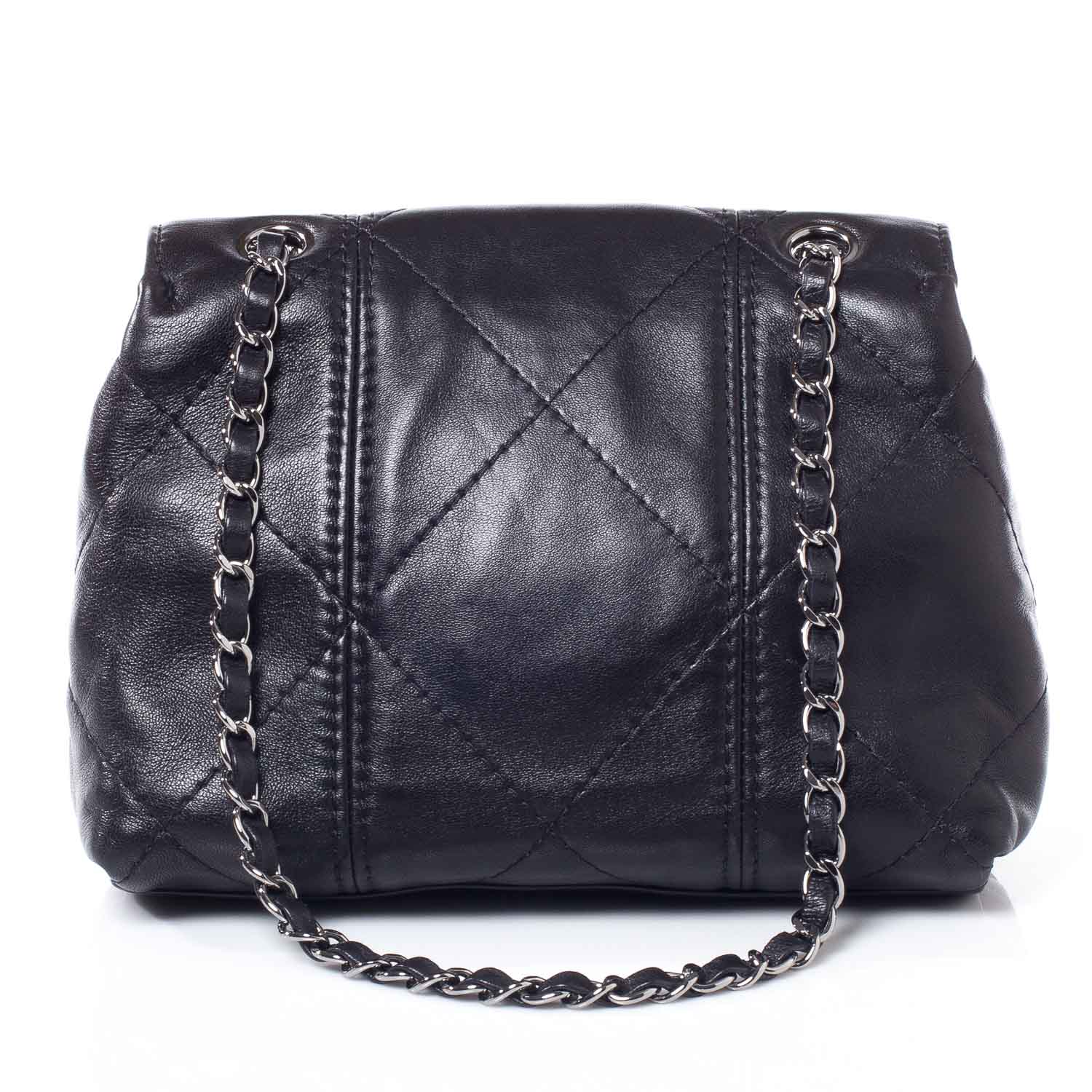 Chanel Lambskin Small Soft Touch Flap Black 4 of 9