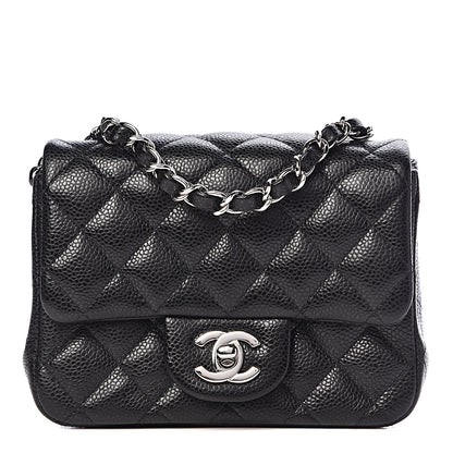 Chanel Caviar Quilted Mini Square Flap Black 1 of 10