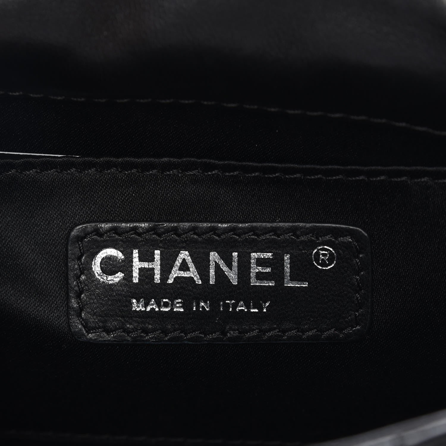 Chanel Lambskin Quilted Beaded Extra Mini Flap Black 6 of 8