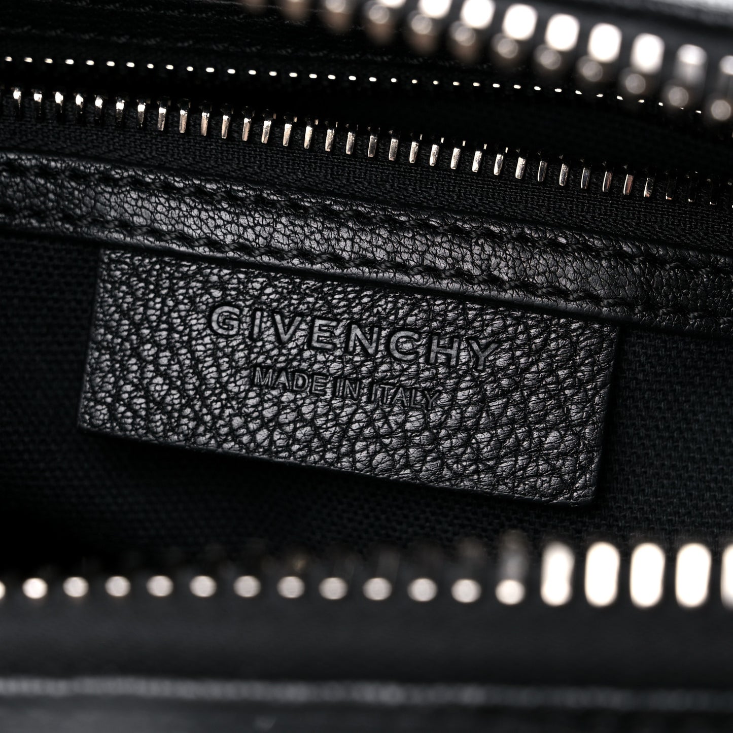 Sugar Goatskin Mini Antigona Black