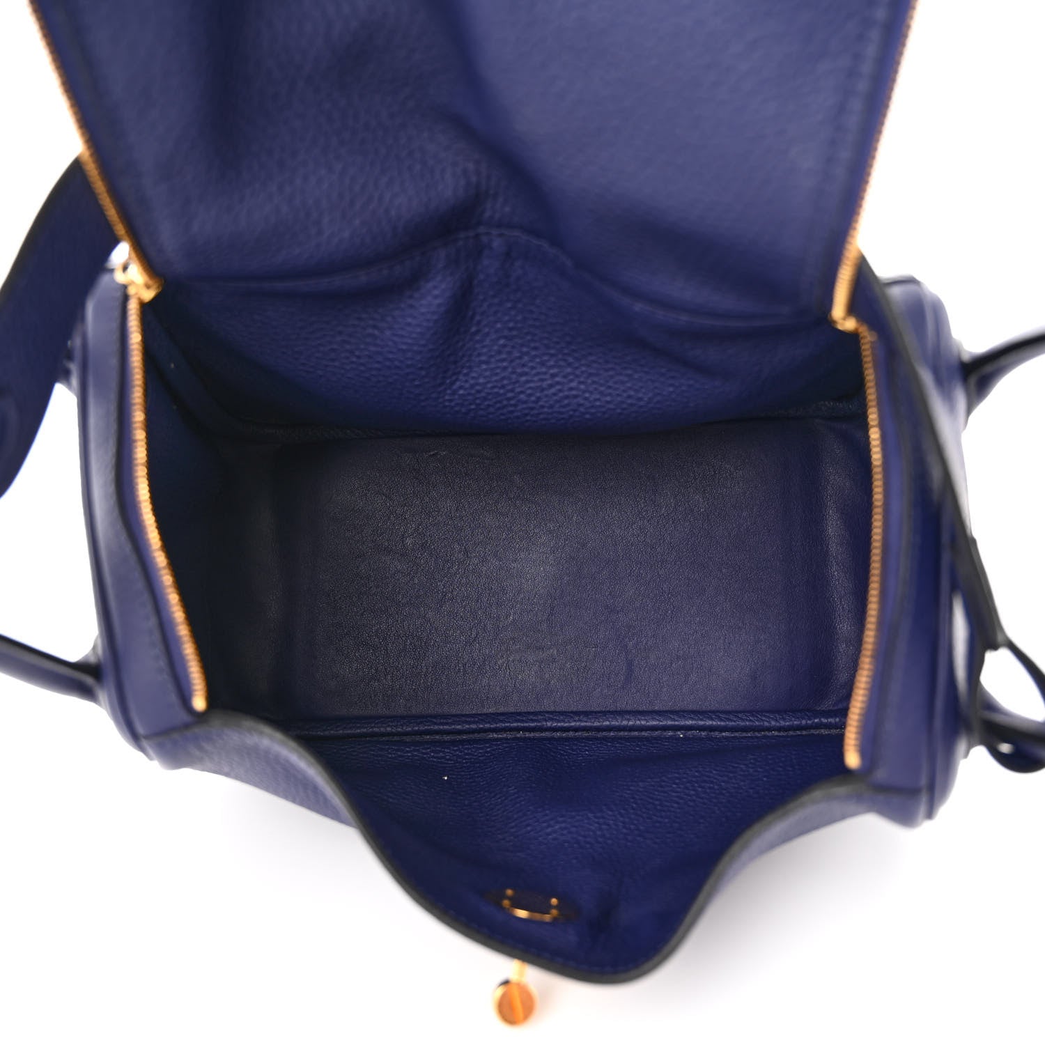 Hermes Taurillon Clemence Lindy 26 Bleu Encre 5 of 10