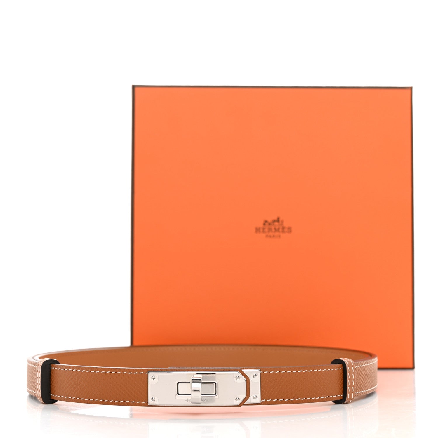 Hermes Epsom Kelly Belt Gold 5 of 5