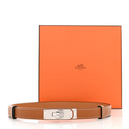 Hermes Epsom Kelly Belt Gold 5 of 5