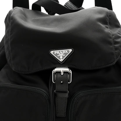 Prada Nylon Vela Large Backpack Black 8 of 10
