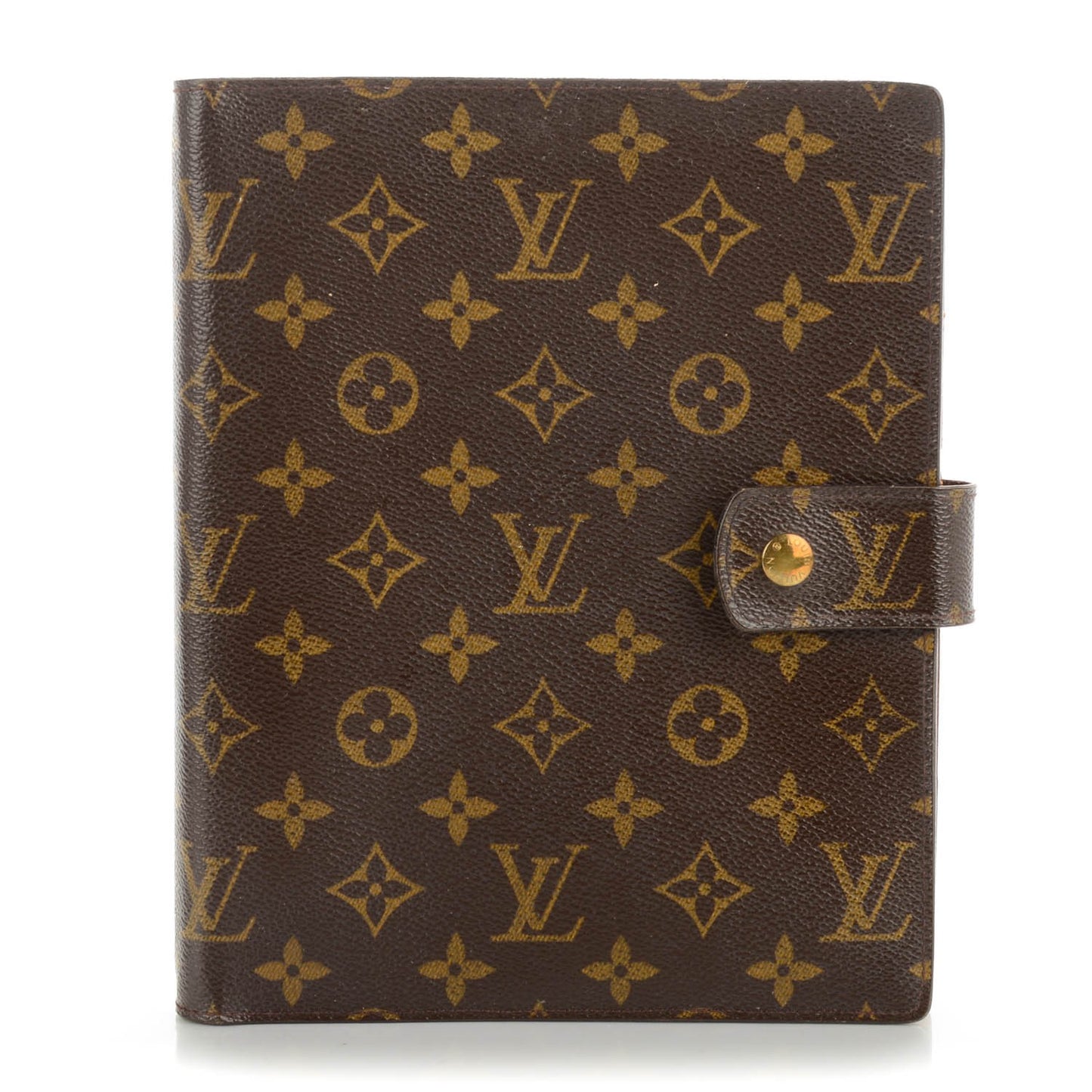Monogram Large Ring Agenda Cover