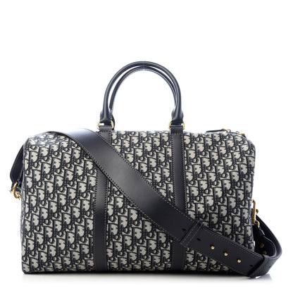 Christian Dior Oblique Duffle Navy Blue 1 of 7