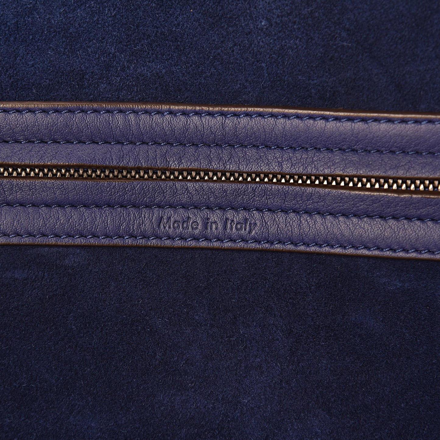 Supple Calfskin Medium Phantom Luggage Indigo