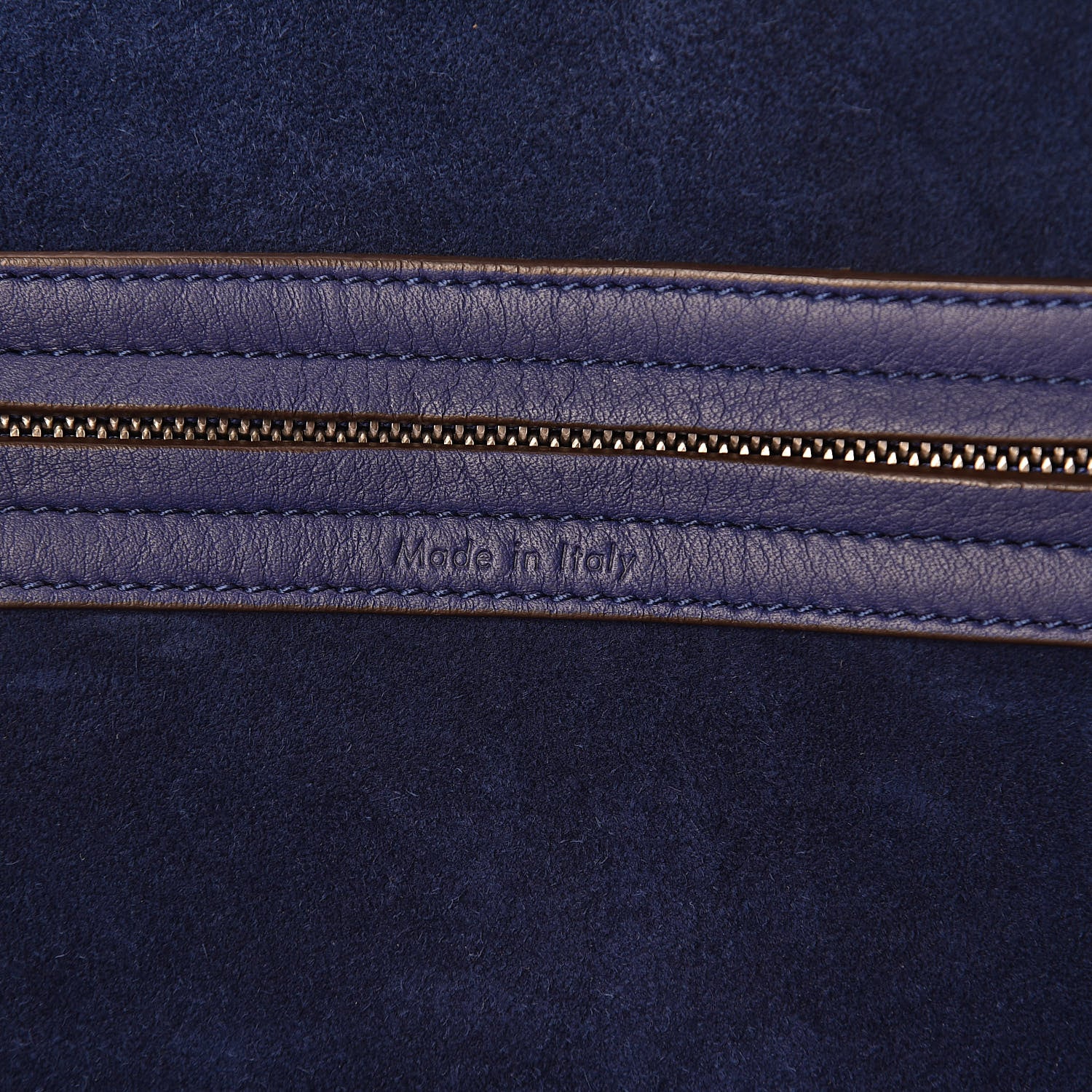Celine Supple Calfskin Medium Phantom Luggage Indigo 6 of 9