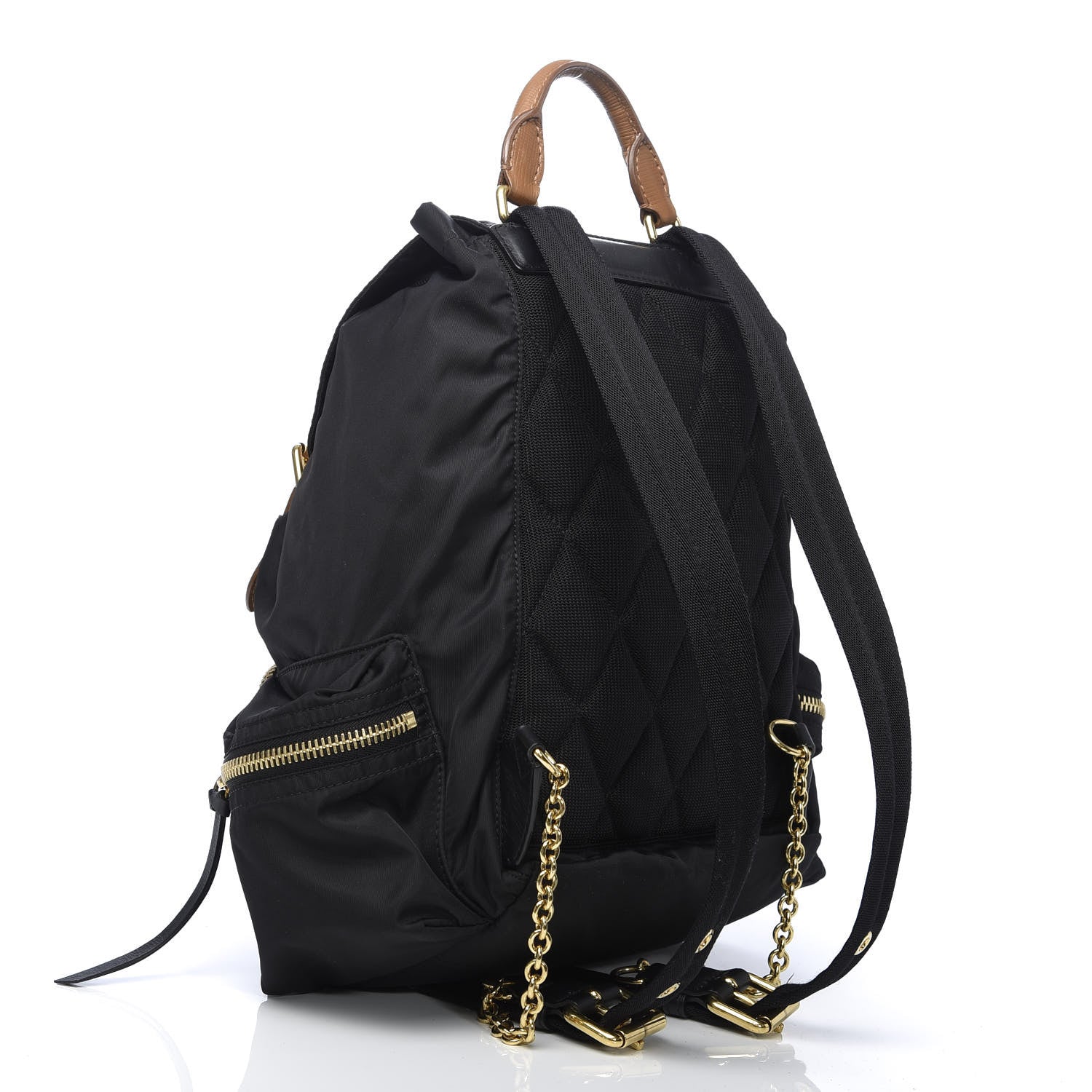 Burberry Nylon Medium Rucksack Backpack Black 2 of 8