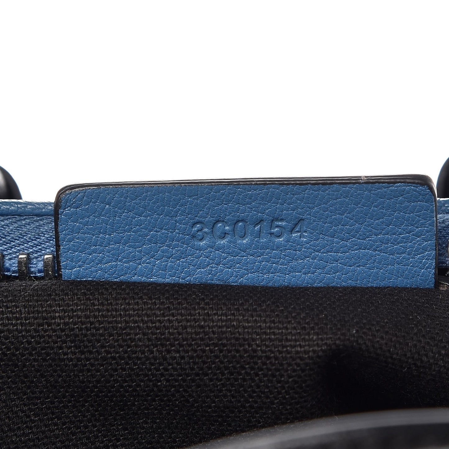 Sugar Goatskin Mini Tri-Color Antigona Blue Grey Black