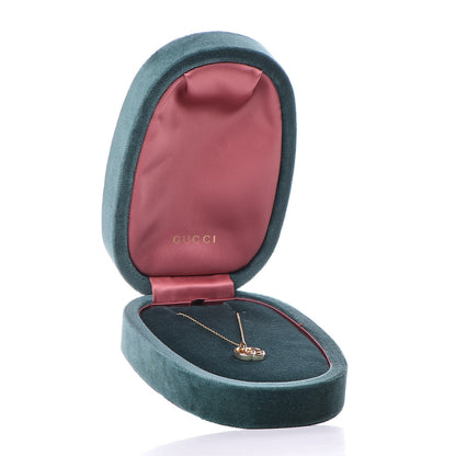 Gucci 18K Yellow Gold Running G Pendant Necklace 6 of 6