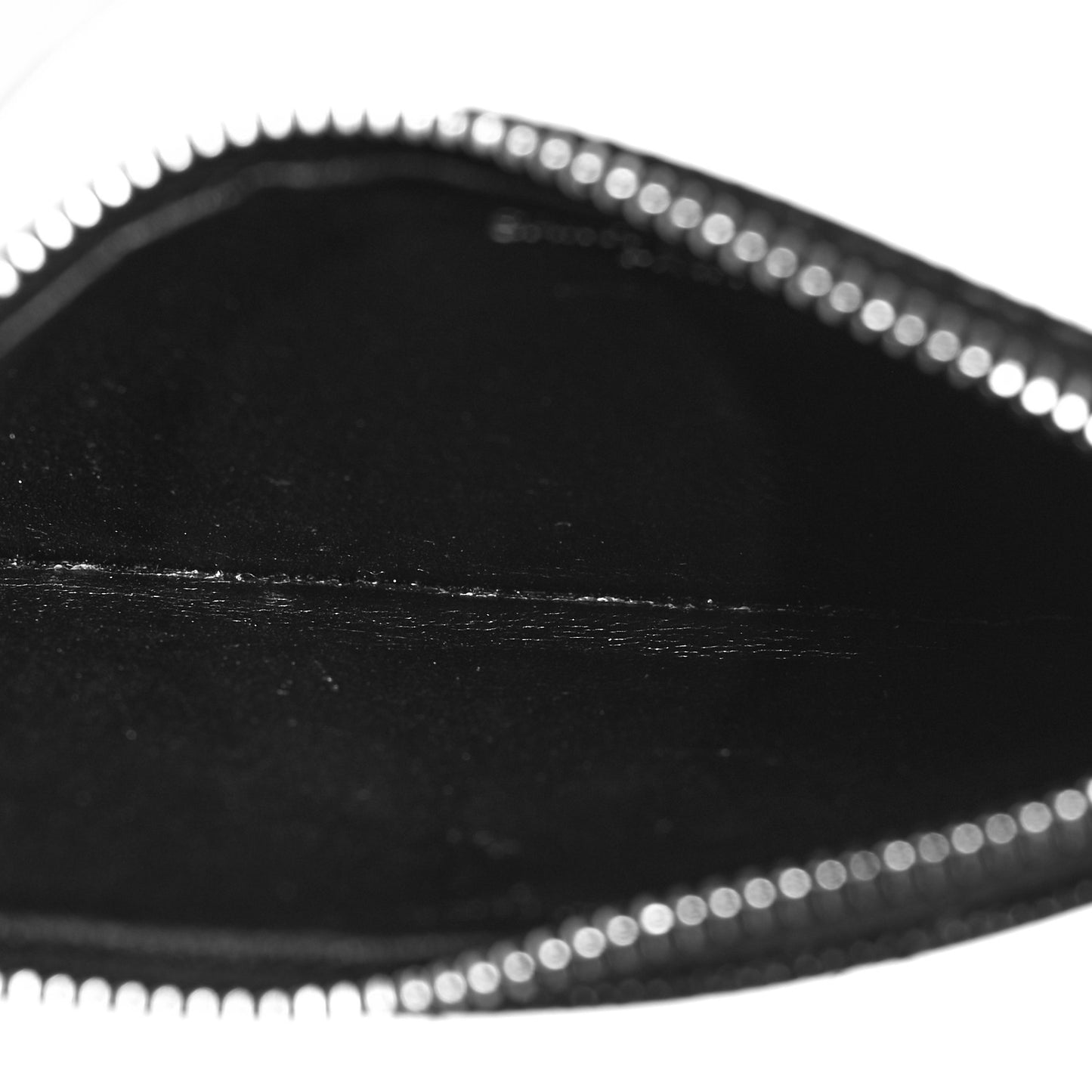 Monogram Grain de Poudre 5 Fragments Zip Pouch Card Holder Black