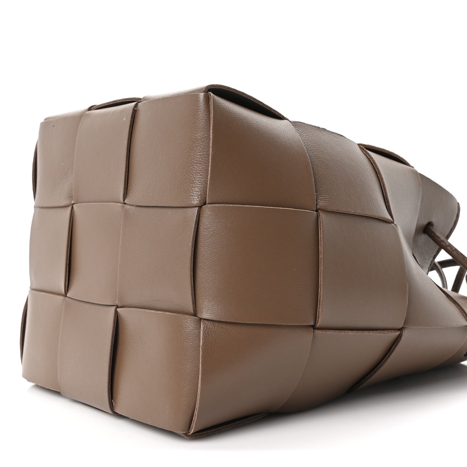Bottega Veneta Nappa Maxi Intrecciato Small Cassette Bucket Bag
