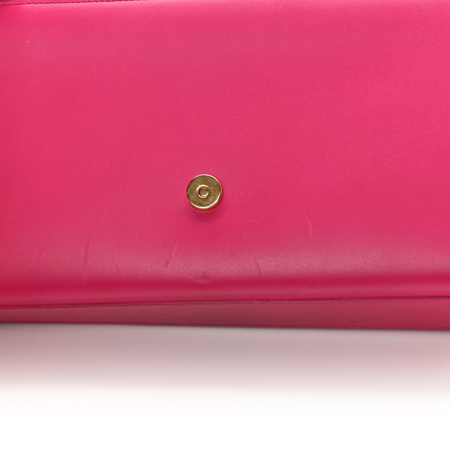 Saint Laurent Smooth Calfskin Medium Classic Monogram Kate Tassel Satchel Fuchsia 16 of 16
