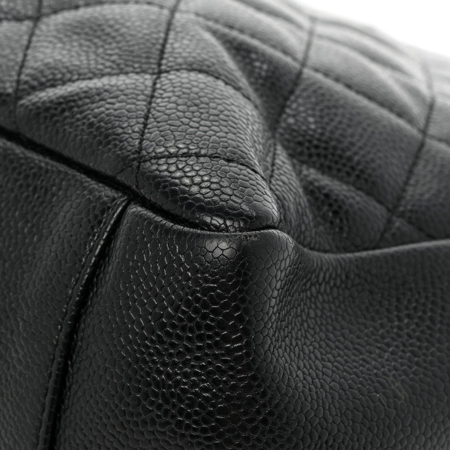 Chanel Caviar Quilted Grand Shopping Tote GST Black 14 of 18