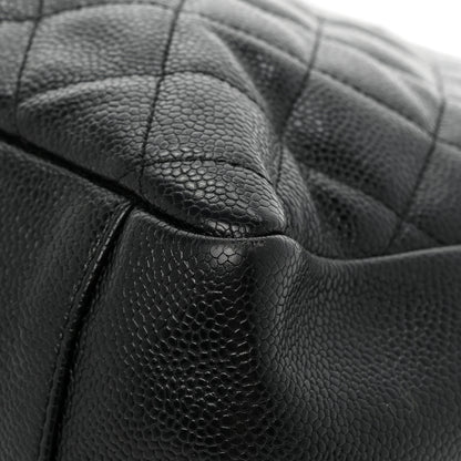 Chanel Caviar Quilted Grand Shopping Tote GST Black 14 of 18