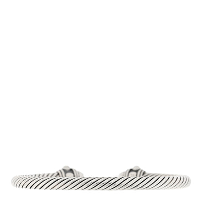 David Yurman Sterling Silver 5mm Cable Renaissance Bracelet 2 of 3