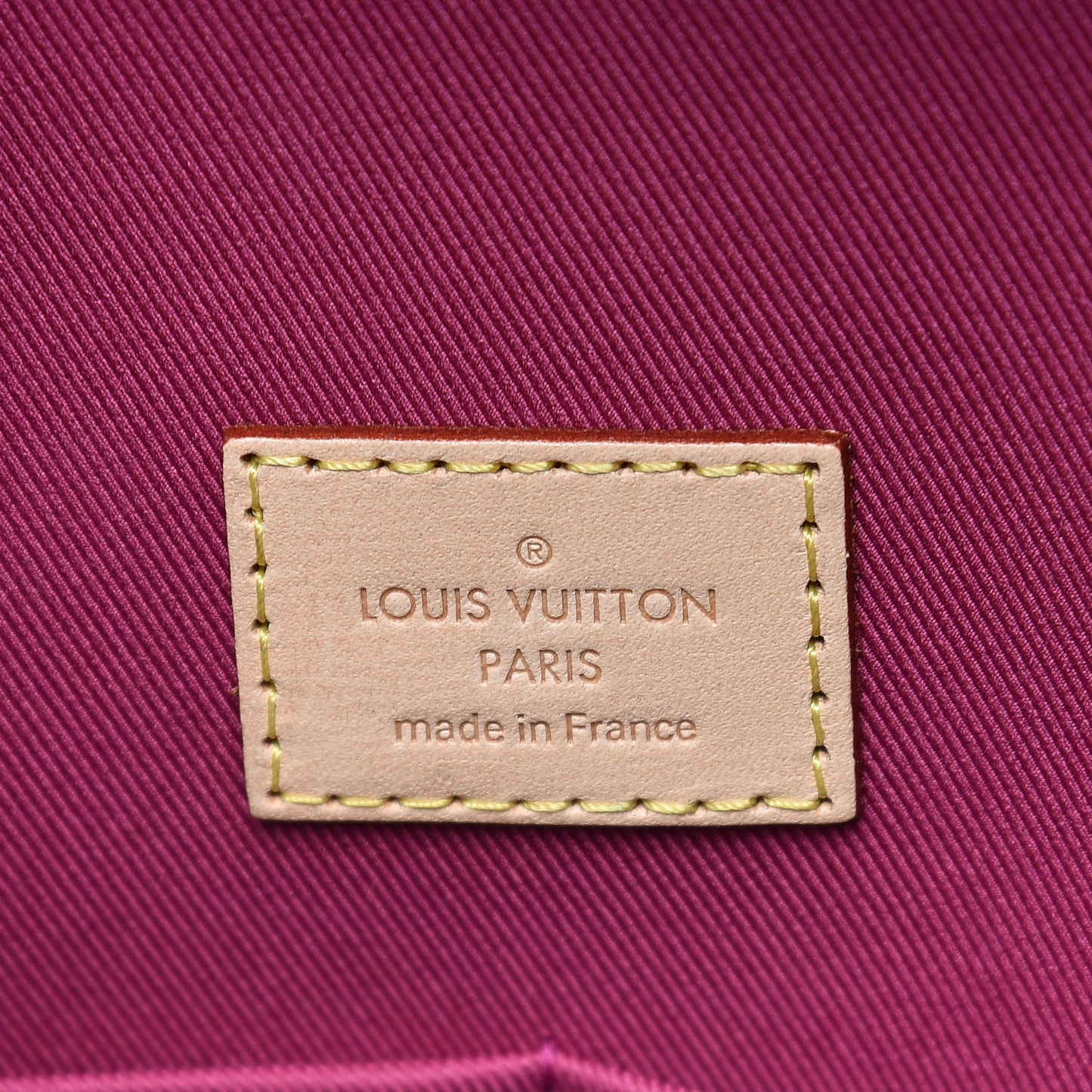 Monogram Cluny BB Bordeaux Fuchsia