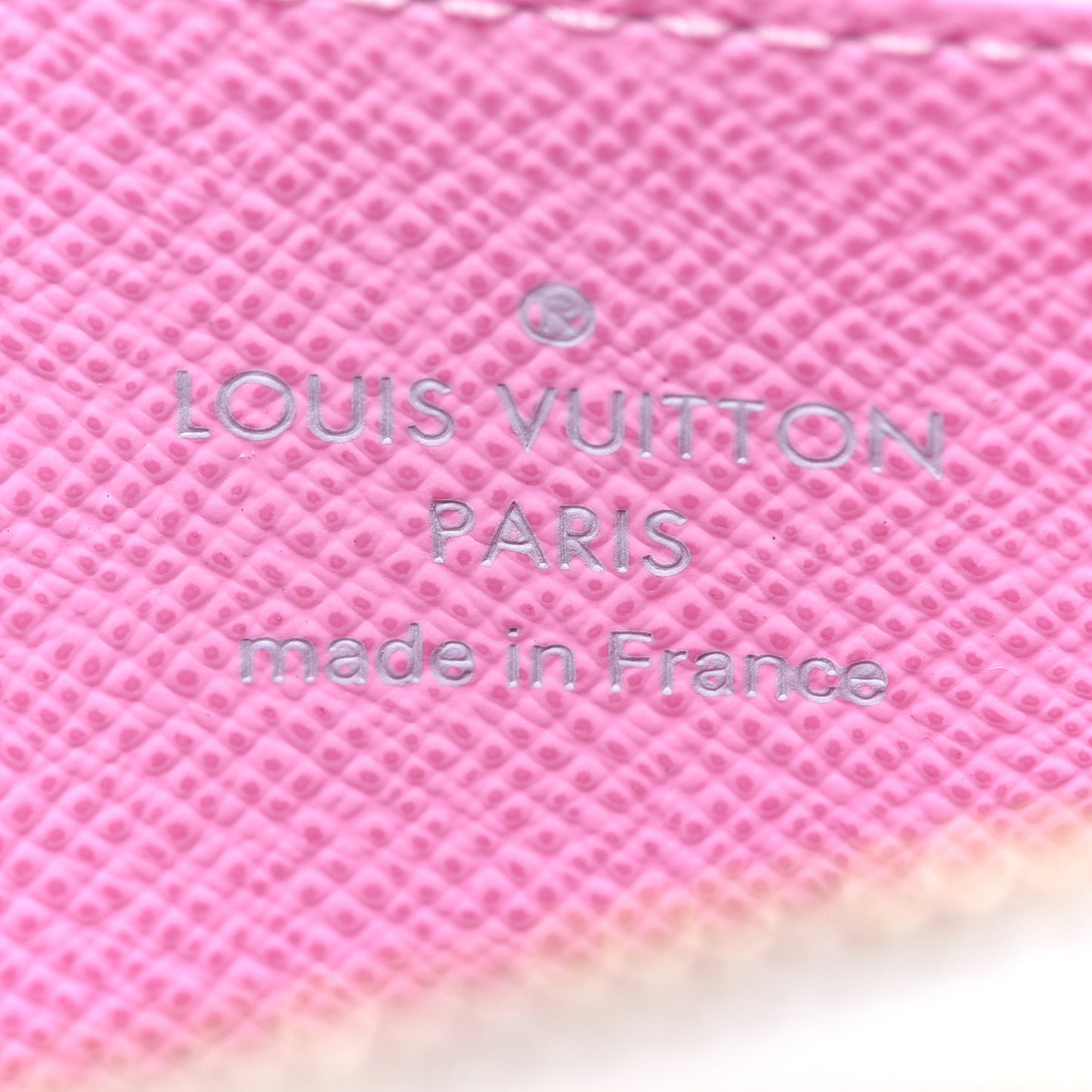 Monogram Multicolor Zippy Coin Purse Wallet White Litchi